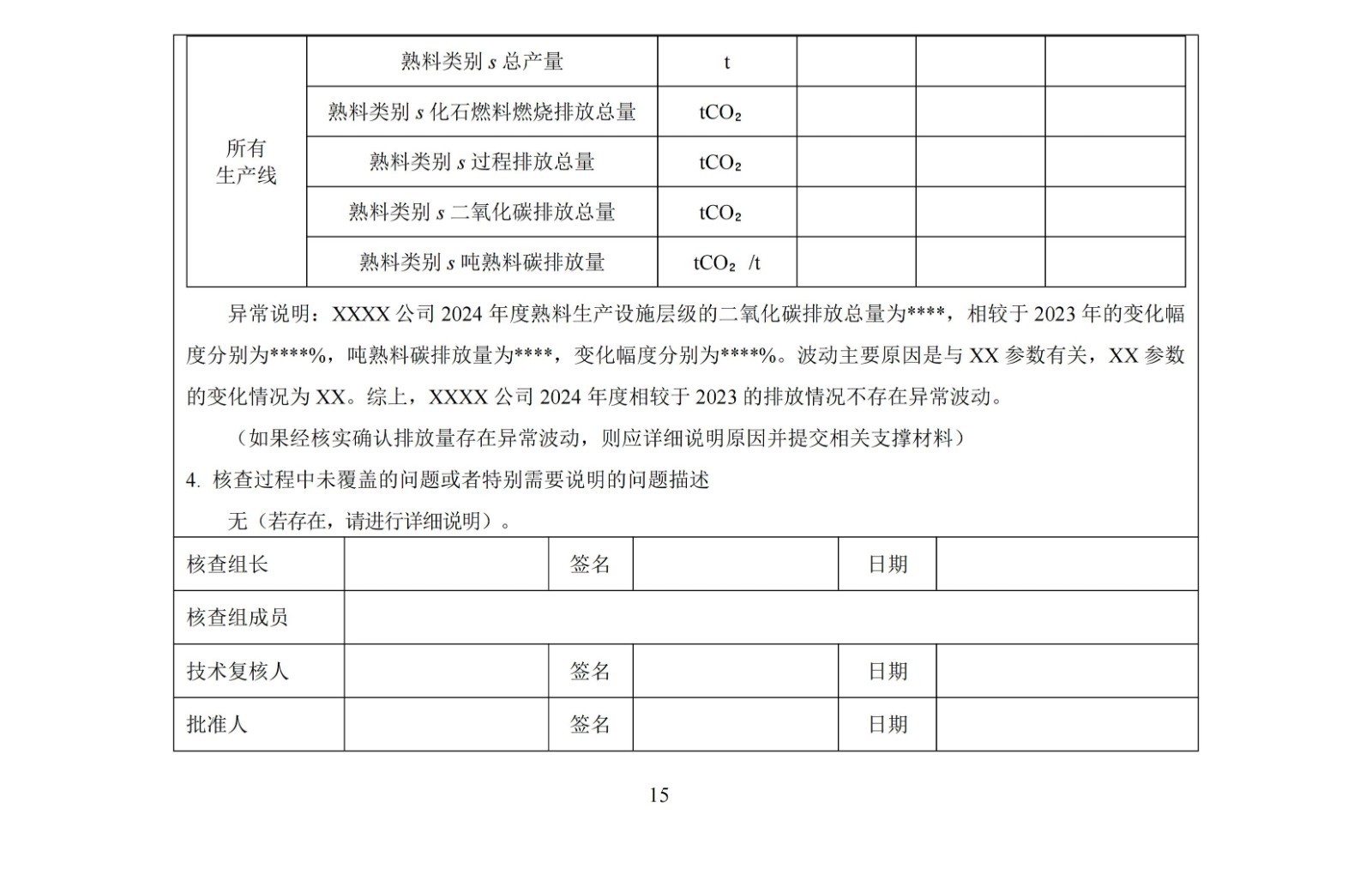 企业温室气体排放核查技术指南水泥行业
