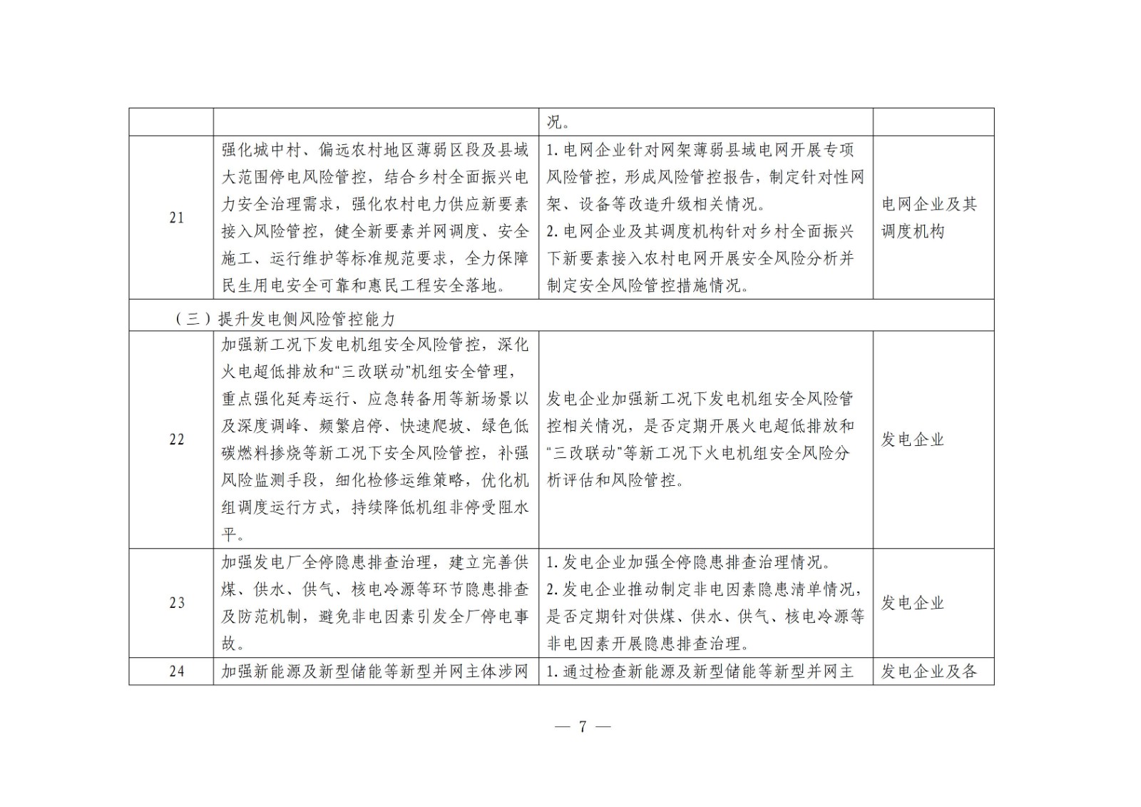 国家能源局综合司关于开展电力安全治理体系建设专项行动的通知